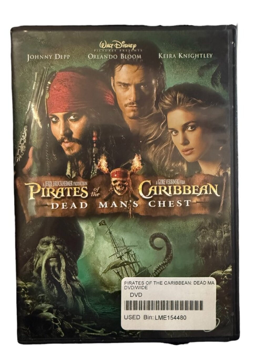 Pirates Of The Caribbean DVD